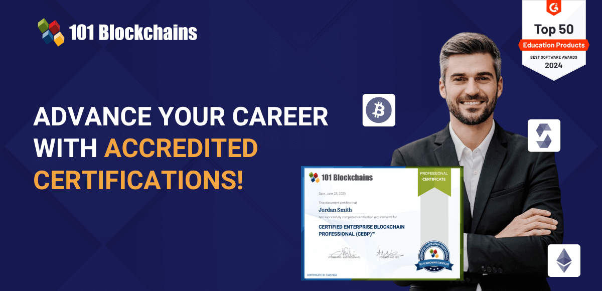 101 Blockchains Certifications